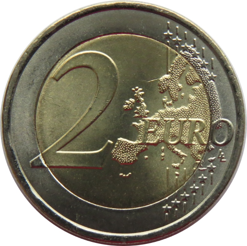 Reverso de 2 Euros (Cruz Roja Portuguesa)