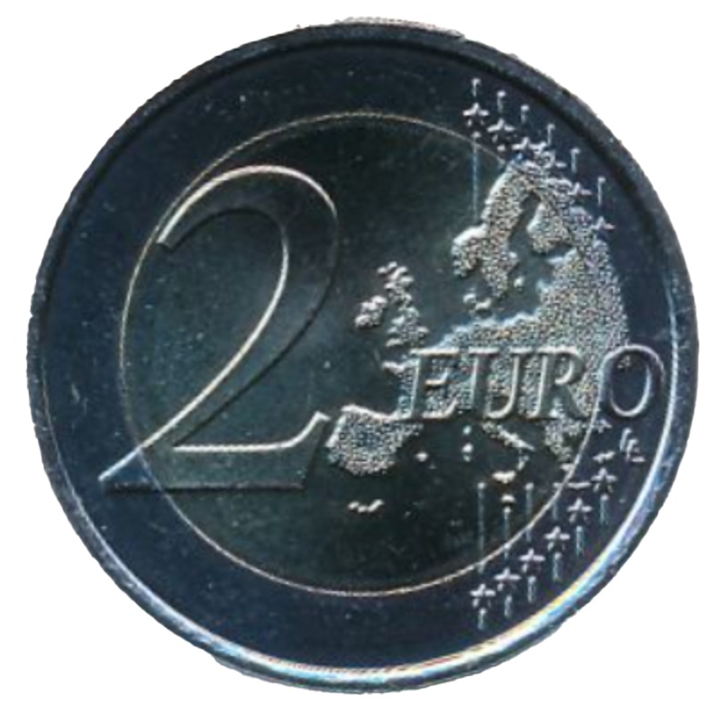 Reverso de 2 Euros (Parque Nacional de Garajonay)