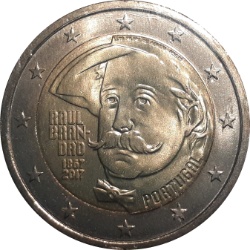 Anverso de 2 Euros (Raúl Brandão)