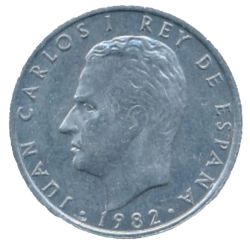 Reverso de 2 Pesetas - Juan Carlos I