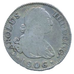 Reverso de 2 Reales - Carlos IV