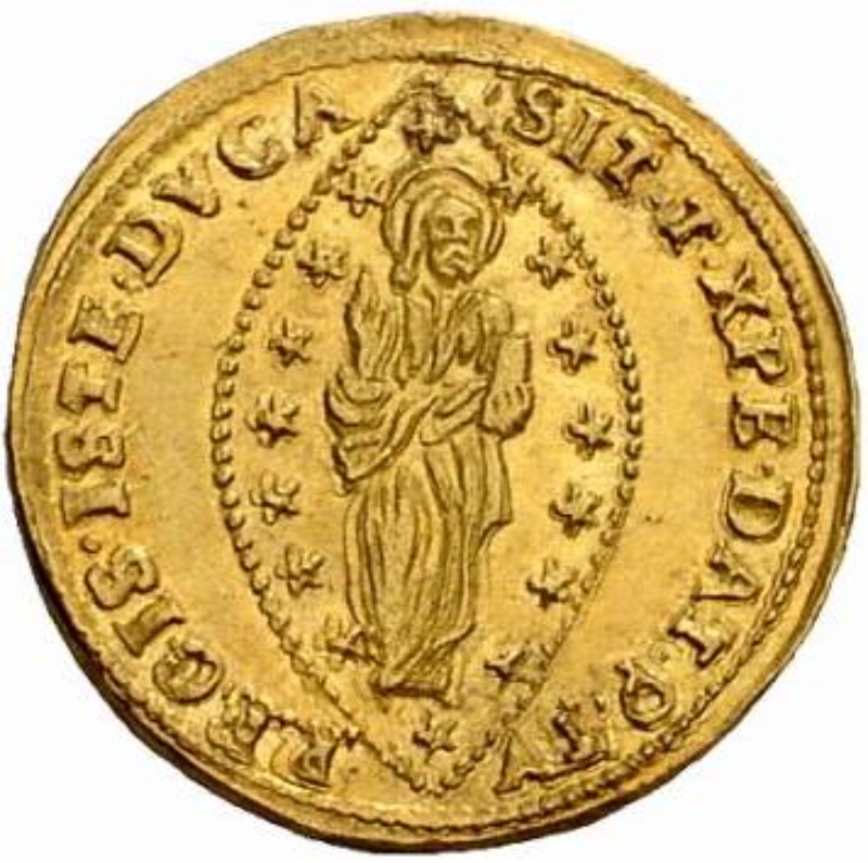 Reverso de 2 Zecchini - Francesco Loredan