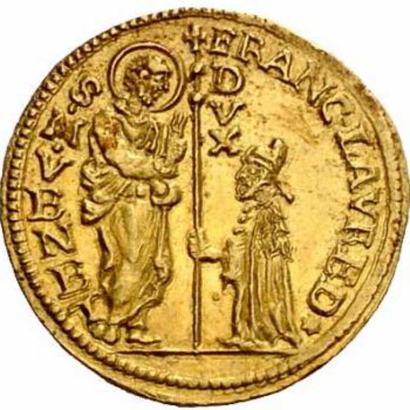 Anverso de 2 Zecchini - Francesco Loredan