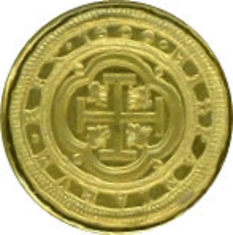 Reverso de 20 Euros (100 Escudos “centén” de Felipe III)