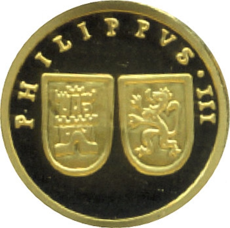 Reverso de 20 Euros (Ceca Madrid y Tipos Maravedí)