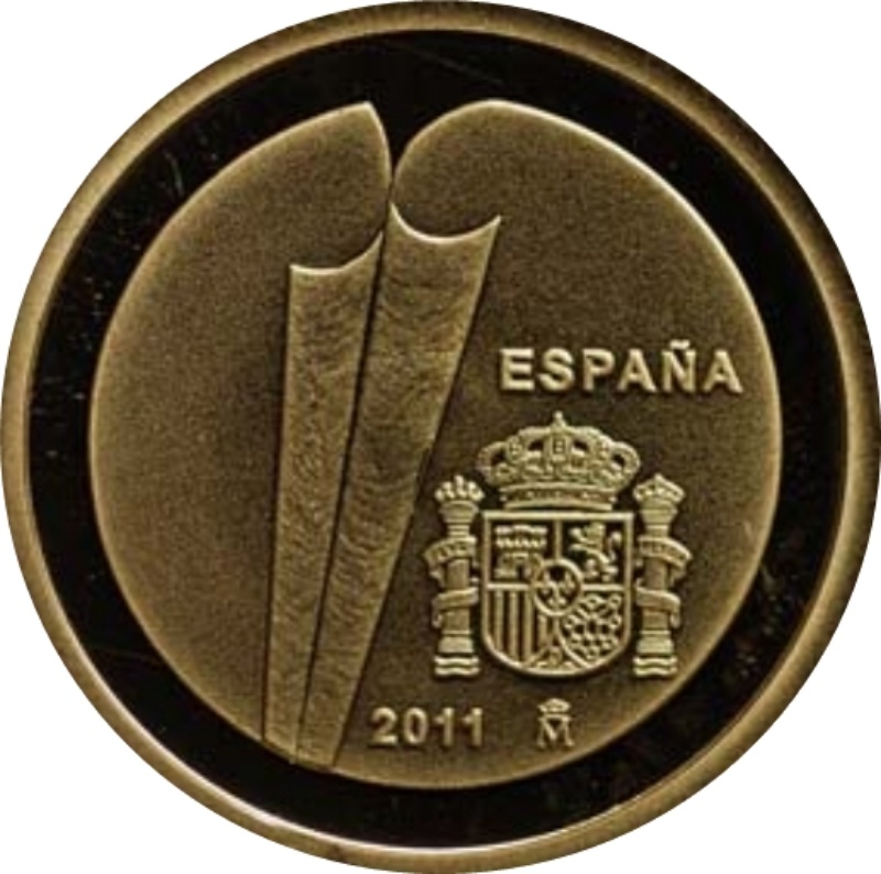 Moneda 20 Euros (Entrada de España y Portugal en la Unión Europea) | 2011 - Anverso Anverso de 20 Euros (Entrada de España y Portugal en la Unión Europea)