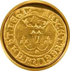 Reverso de 20 Euros (½ (medio) Excelente de los Reyes Católicos)