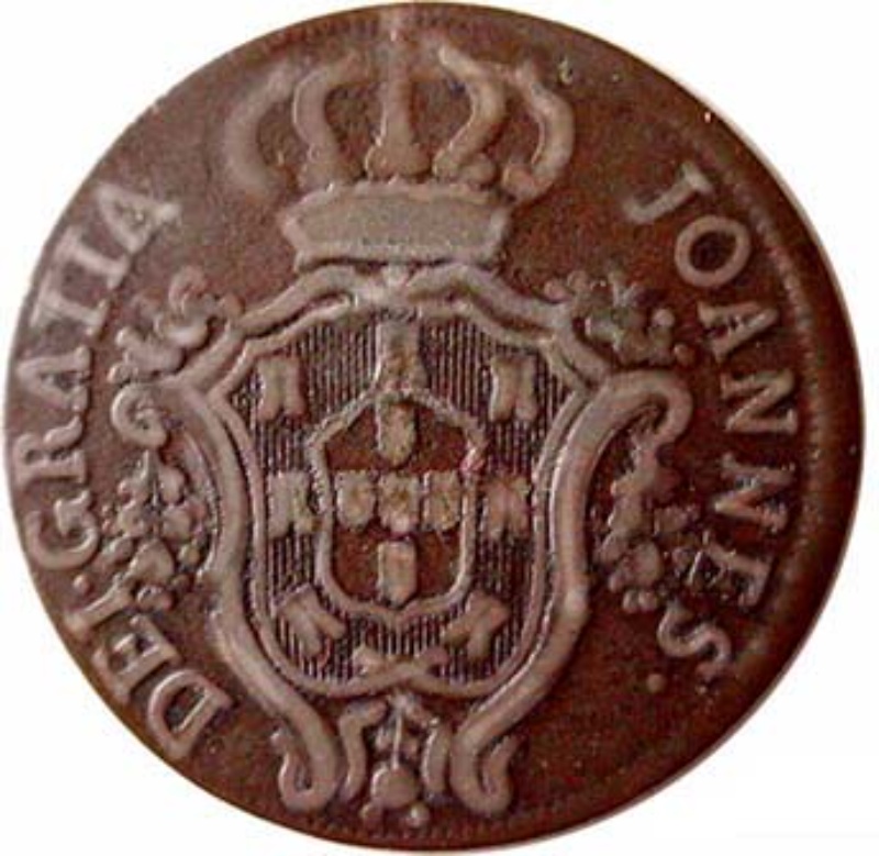 Moneda 20 Reales (Réais) - João Príncipe Regente 1er tipo | 1800 - Anverso Anverso de 20 Reales (Réais) - João Príncipe Regente 1er tipo