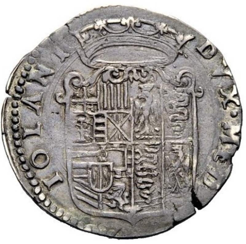 Reverso de 20 Soldi - Filippo II