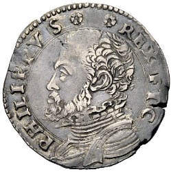 Anverso de 20 Soldi - Filippo II