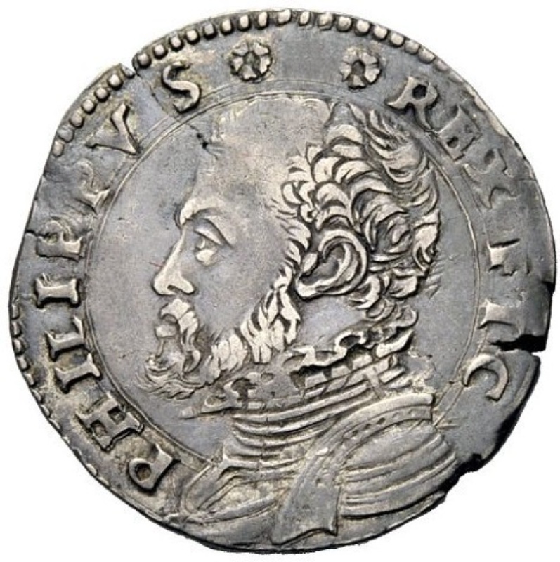 Anverso de 20 Soldi - Filippo II