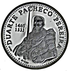 Reverso de 200 Escudos (Duarte Pacheco Pereira, Plata)