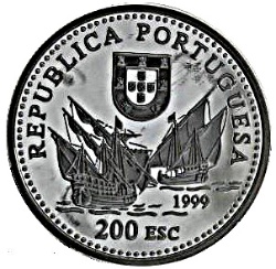 Anverso de 200 Escudos (Duarte Pacheco Pereira, Plata)