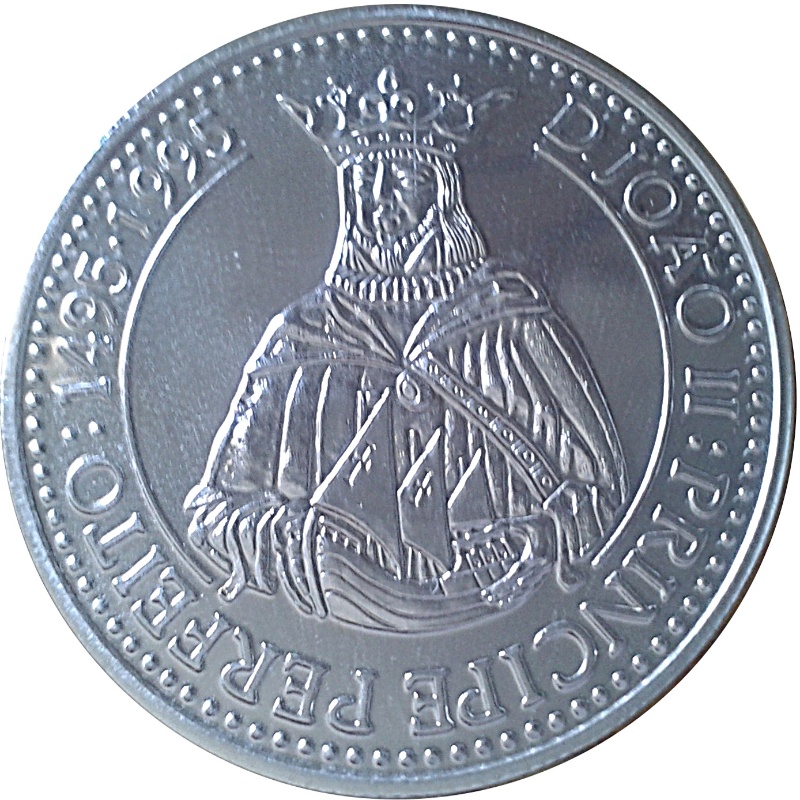 Reverso de 200 Escudos (Príncipe Perfecto, Plata)