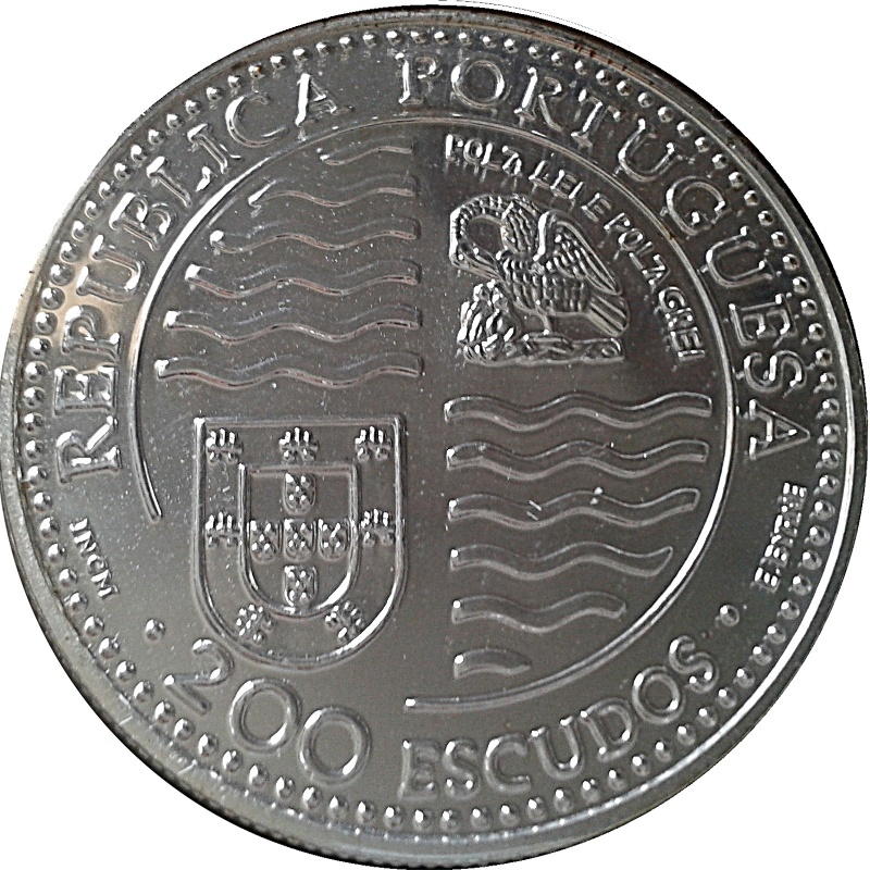 Anverso de 200 Escudos (Príncipe Perfecto, Plata)