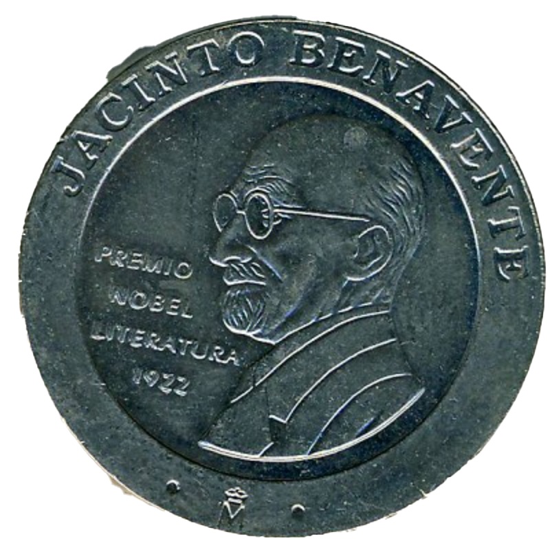 Reverso de 200 Pesetas (Jacinto Benavente)