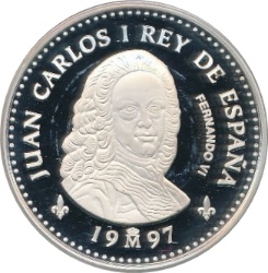 Anverso de 2000 Pesetas (Fernando VI)
