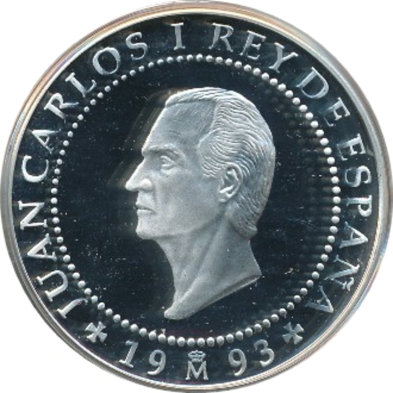 Anverso de 2000 Pesetas - Juan Carlos I (Cruz y vieira)