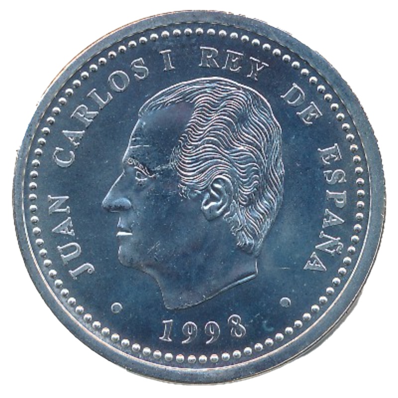 Reverso de 2000 Pesetas - Juan Carlos I (Felipe II & Escorial)