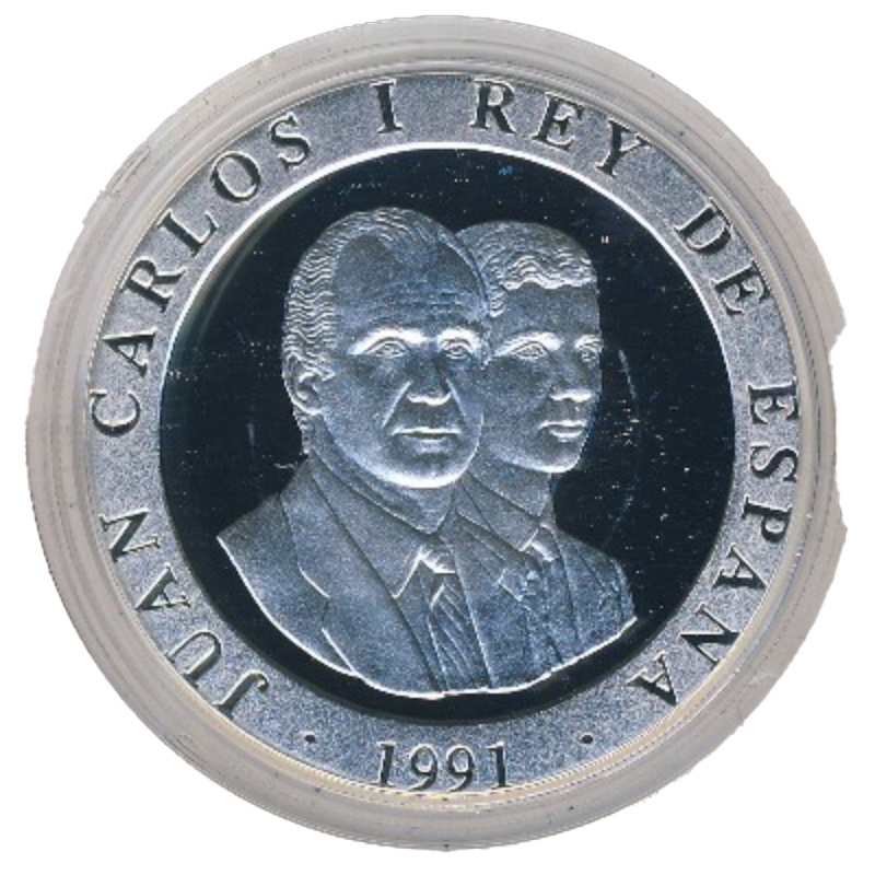 Reverso de 2000 Pesetas - Juan Carlos I (Tenis)