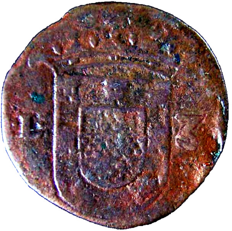 Moneda 3 Reales "L-3 o 3-L" - Sebastião I | 1557 - 1578 - Reverso Reverso de 3 Reales "L-3 o 3-L" - Sebastião I