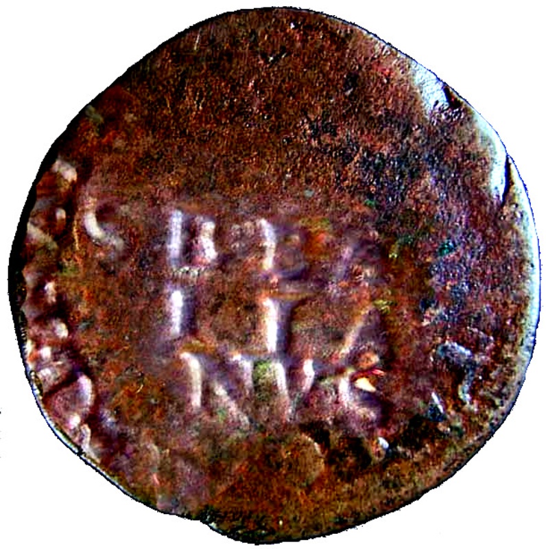 Moneda 3 Reales "L-3 o 3-L" - Sebastião I | 1557 - 1578 - Anverso Anverso de 3 Reales "L-3 o 3-L" - Sebastião I