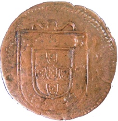 Reverso de 3 Reales (Réais) - Joao III