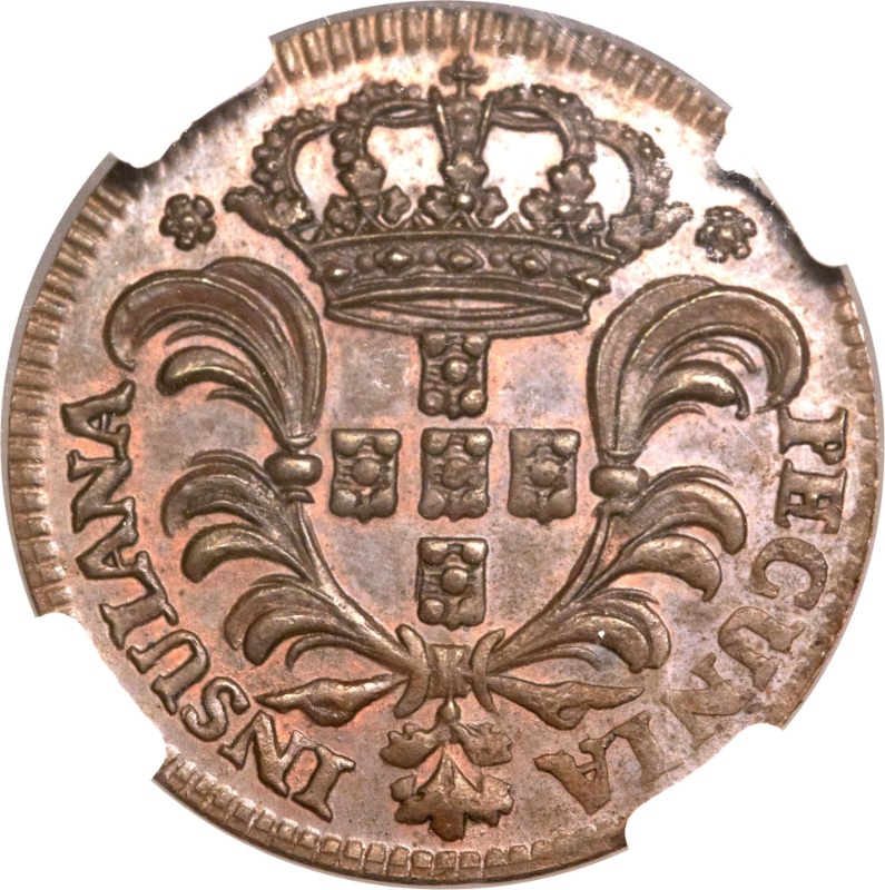 Moneda 3 Reales (Réais) - José I (Patrón) | 1750 - Anverso Anverso de 3 Reales (Réais) - José I (Patrón)