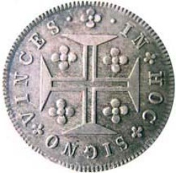 Reverso de 3 Vintens - Juan VI