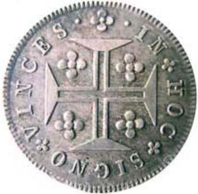 Moneda 3 Vintens - Juan VI | 1816 - 1826 - Reverso Reverso de 3 Vintens - Juan VI