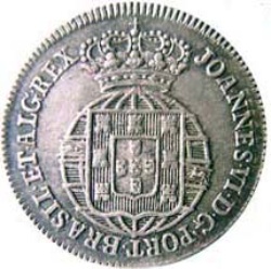 Anverso de 3 Vintens - Juan VI