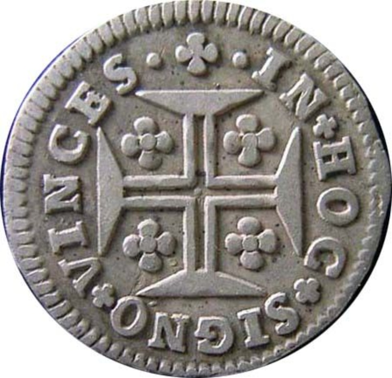 Moneda 3 Vintens de Real (Réais) - José I | 1750 - 1777 - Reverso Reverso de 3 Vintens de Real (Réais) - José I