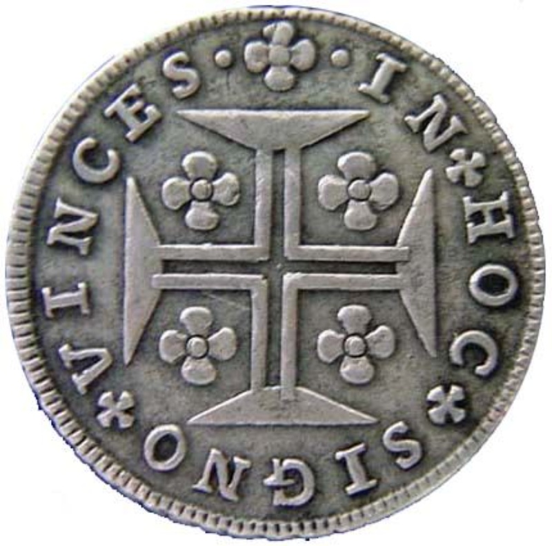Moneda 3 Vintens de Real (Réais) - María I y Pedro III | 1777 - 1786 - Reverso Reverso de 3 Vintens de Real (Réais) - María I y Pedro III