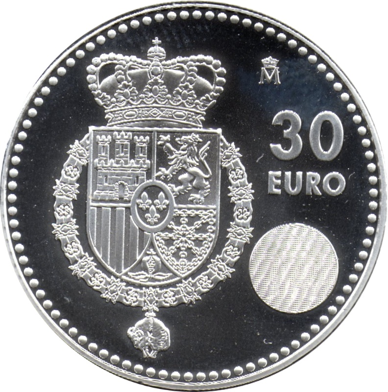 Reverso de 30 Euros - Felipe VI (Adhesión)