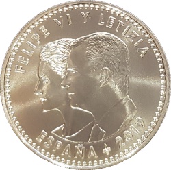 Anverso de 30 Euros - Felipe VI (Museo del Prado)