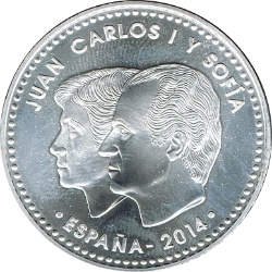 Anverso de 30 Euros - Juan Carlos I (El Greco)