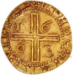Reverso de 4 Cruzados - Alfonso VI