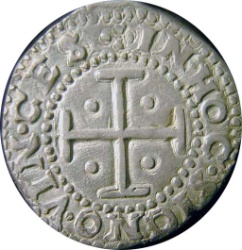 Reverso de 4 Vintens - LXXX Reales (Réais) - Pedro Prince Regent (ceca de Lisboa)