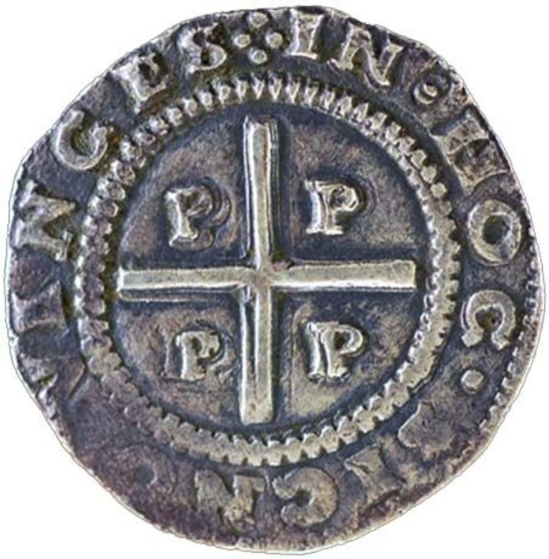 Moneda 4 Vintens - Lxxx Reales (Réais) - João IV (Oporto) | 1643 - 1656 - Reverso Reverso de 4 Vintens - Lxxx Reales (Réais) - João IV (Oporto)