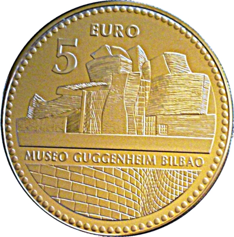 Reverso de 5 Euros (Bilbao)