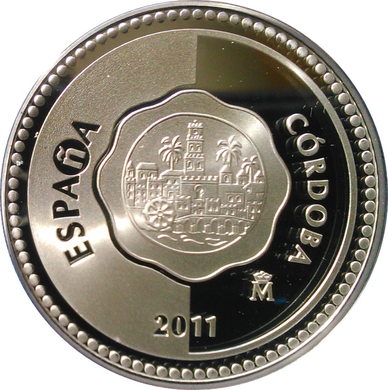 Moneda 5 Euros (Córdoba) | 2011 - Anverso Anverso de 5 Euros (Córdoba)