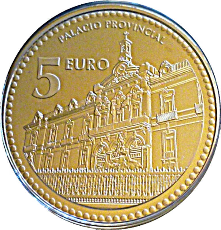Reverso de 5 Euros (Jaén)