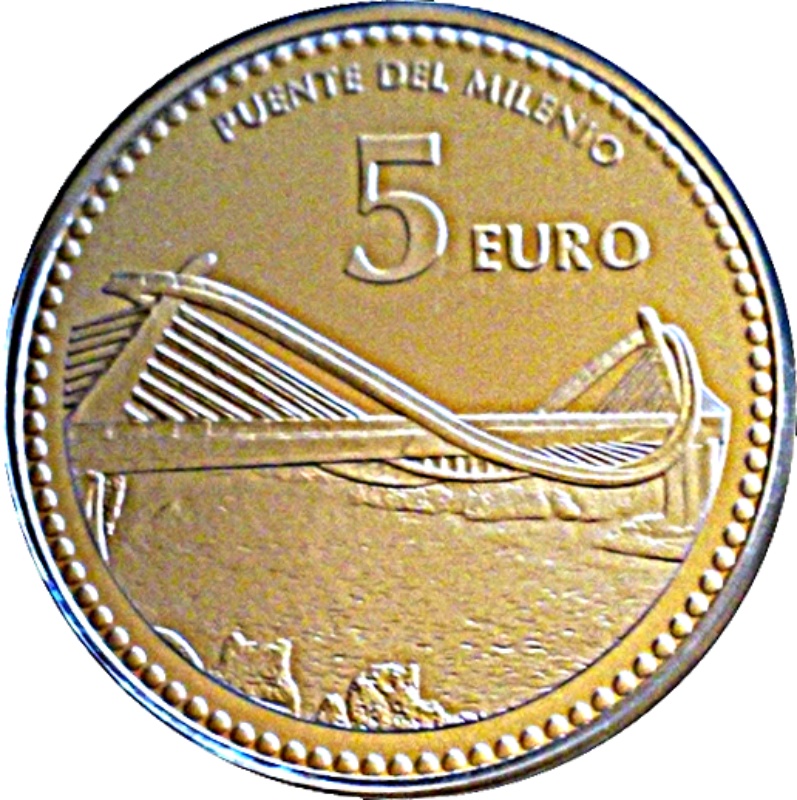 Moneda 5 Euros (Orense) | 2012 - Reverso Reverso de 5 Euros (Orense)