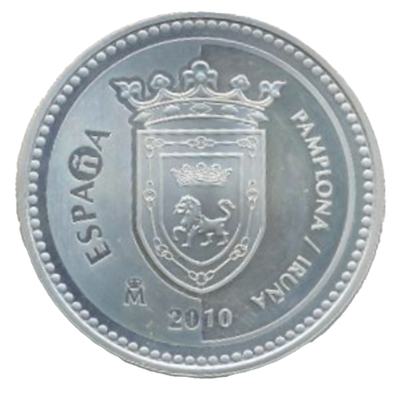 Reverso de 5 Euros (Pamplona)
