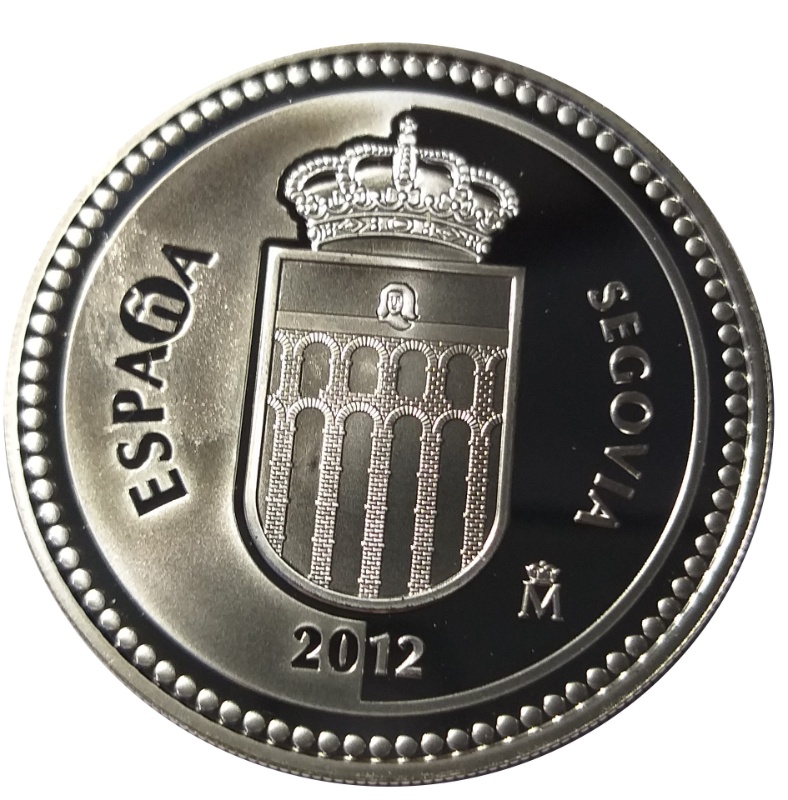 Anverso de 5 Euros (Segovia)