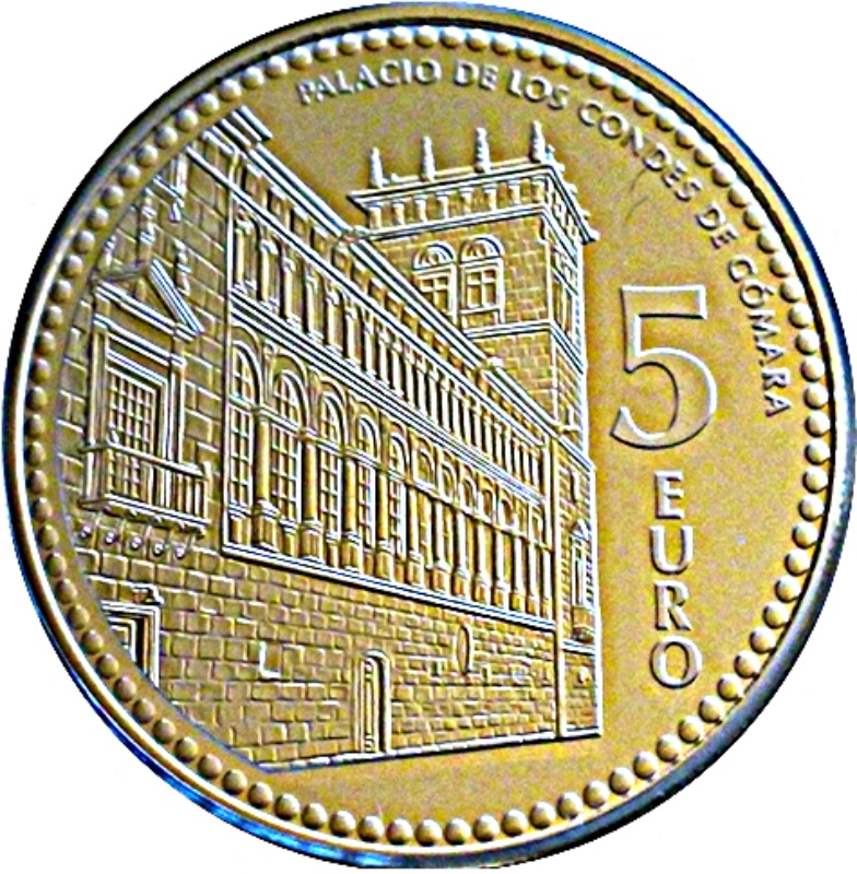 Reverso de 5 Euros (Soria)