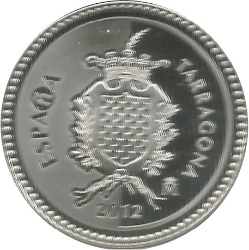 Anverso de 5 Euros (Tarragona)