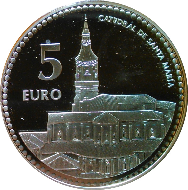 Reverso de 5 Euros (Vitoria)