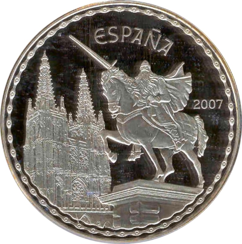 Anverso de 50 Euros (Cantar de Mío Cid)