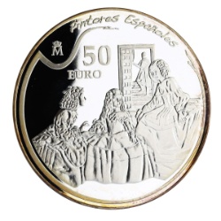 Reverso de 50 Euros (Diego Velázquez)